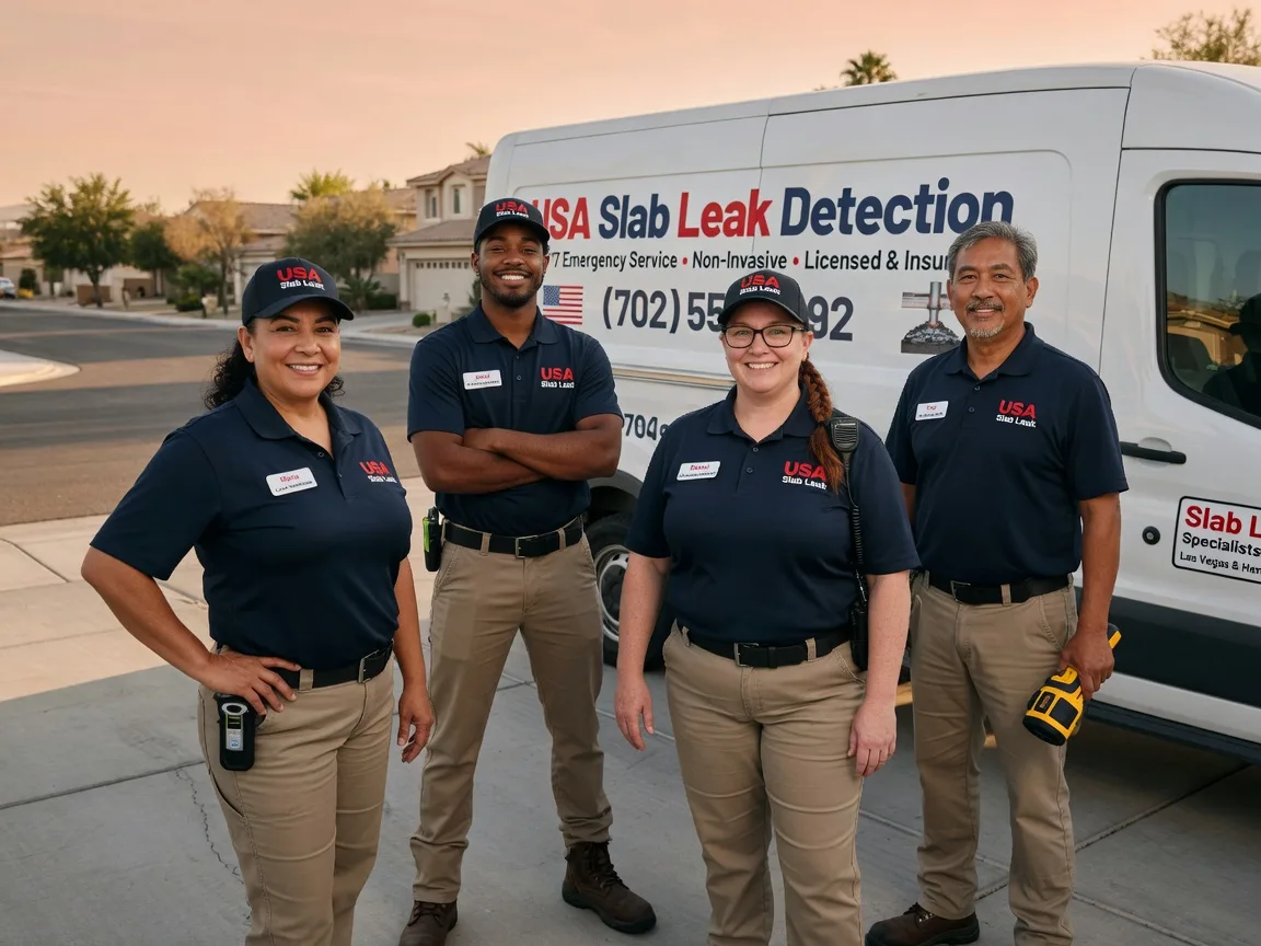 Slab Leak Repair company in League City, TX